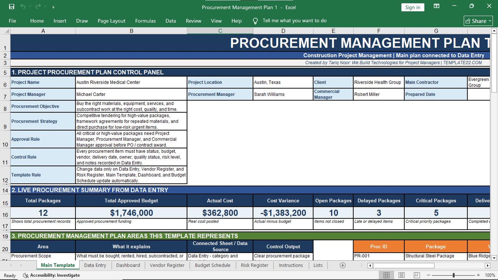 Project Procurement Management Preview 1