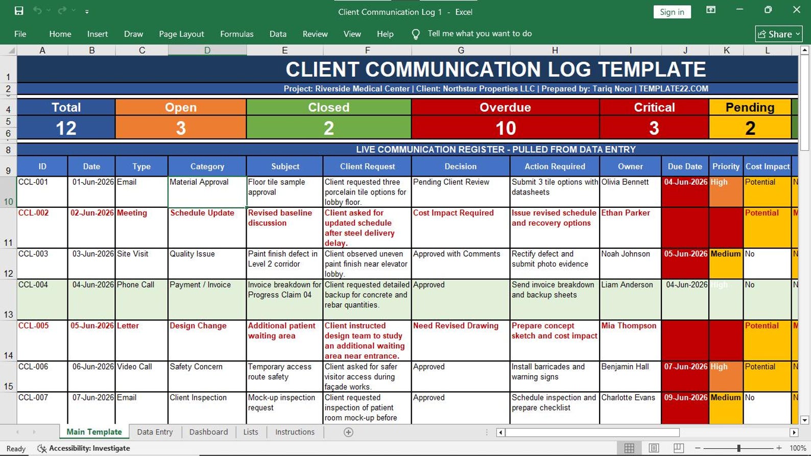 Project Communications Management Preview 4