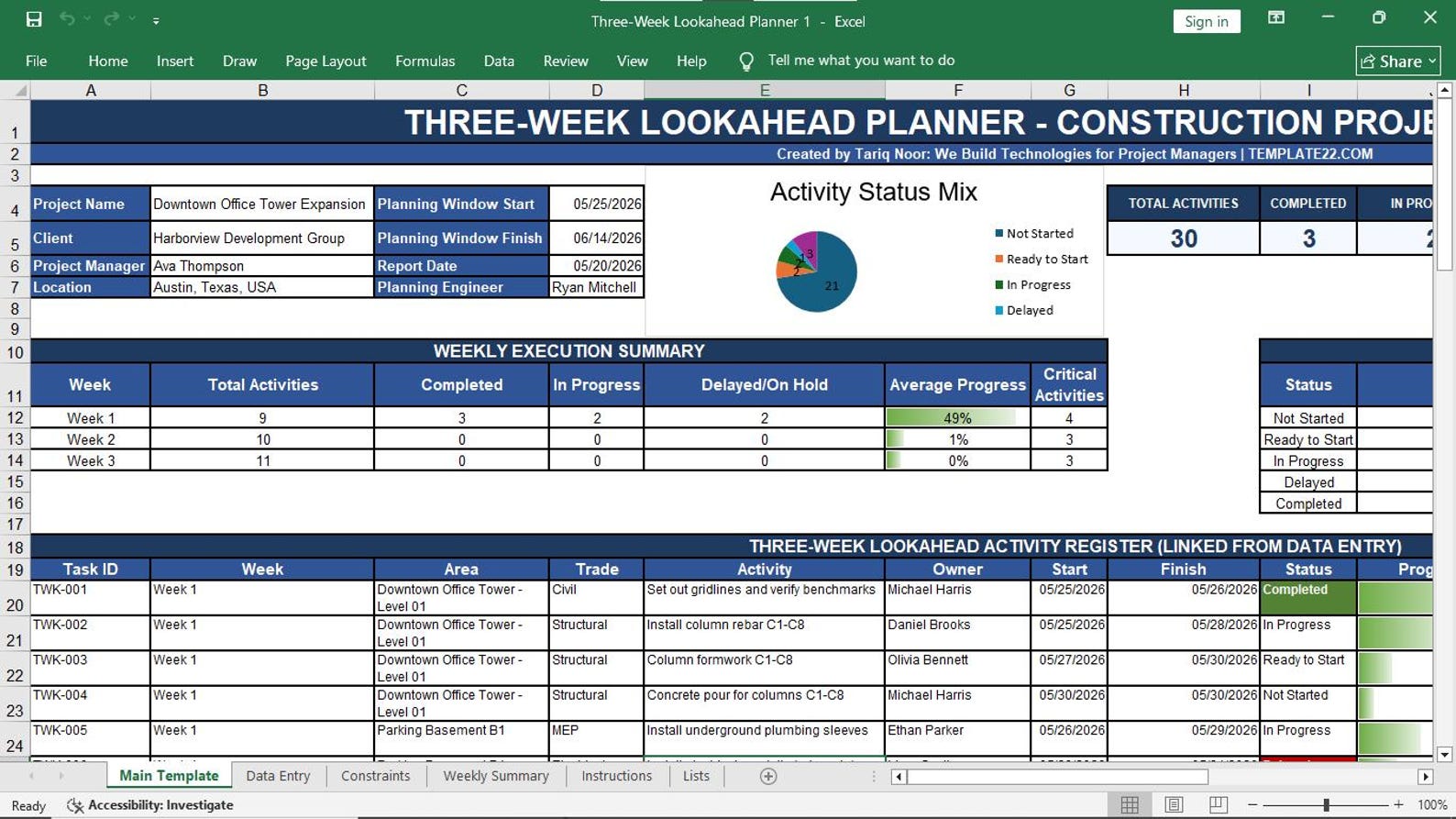 Project Schedule Management Preview 4