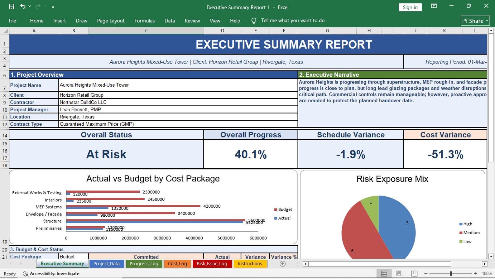Executive Summary Report