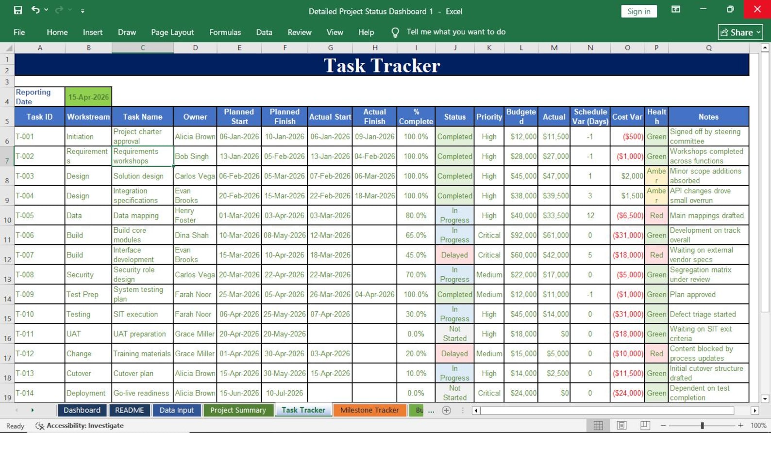Task Tracker Preview