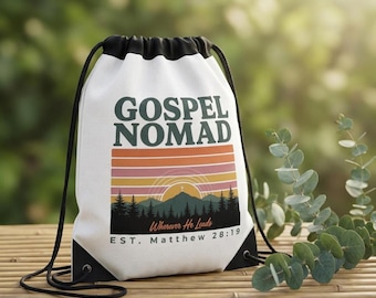 Gospel Nomad trekkoordtas | Mattheüs 28:19 | De Grote Opdracht | Missionaristas