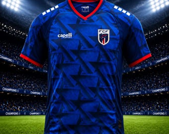 カーボベルデ代表ホームジャージ 2026年ワールドカップ | 代表サッカーキット | カーボベルデ代表サッカーシャツ | サッカーファンへのギフトに最適な試合観戦用スポーツTシャツ