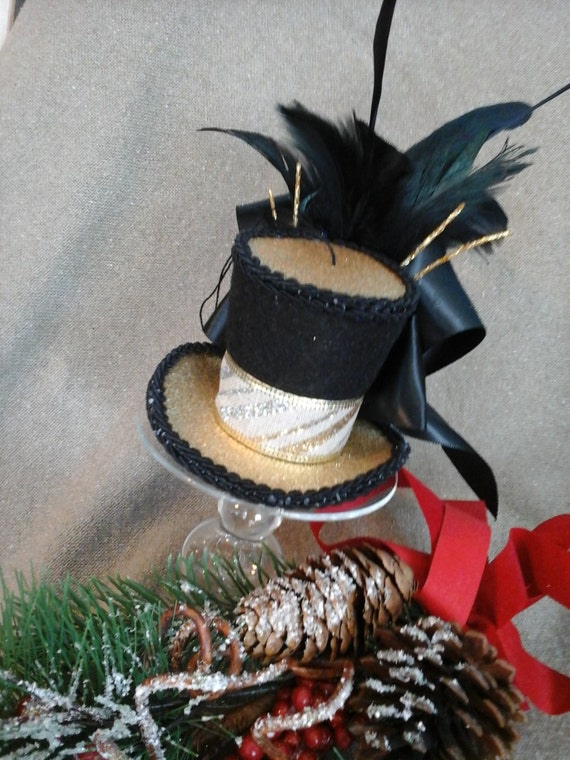 Top Hat Christmas Ornaments 