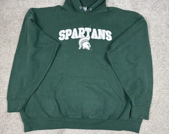 Sudadera con capucha Jerzees NuBlend Spartans, talla 2XL, color verde