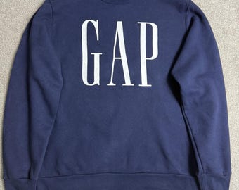 Bluza GAP Granatowa z okrągłym dekoltem L