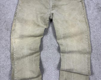 Barbour Men's Beige Outdoor Trousers Made in England 36W 28L