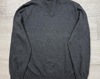 Calvin Klein Extra Fine Italian Merino V-Neck Sweater XL