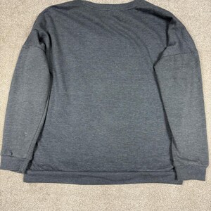 Disney The Little Mermaid Grey Sweatshirt with Ariel Embroidery XL image 6