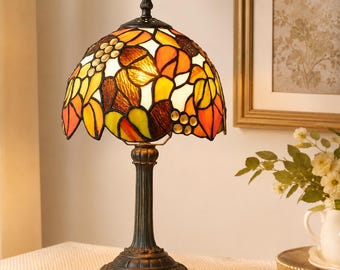 Vintage Table Lamp Multicolore Desk Lamp Home Decor Reading Light Indoor Accent Piece Retro Vintage Style Lighting