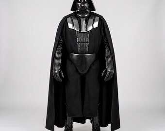 Costume cosplay fantasy di Darth Vader fatto a mano / Set di armatura da Signore dei Sith in 6 pezzi / Costume per convention e Halloween
