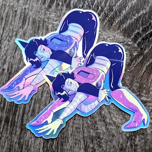 Mettaton 3 Vinyl Stickers image 1