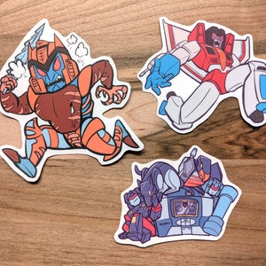 Transformers 3&quot; Stickers Part 2