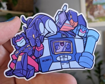 4 "Soundwave Sticker