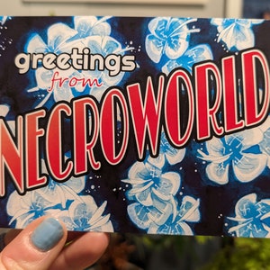 Bienvenue à Necroworld Carte postale