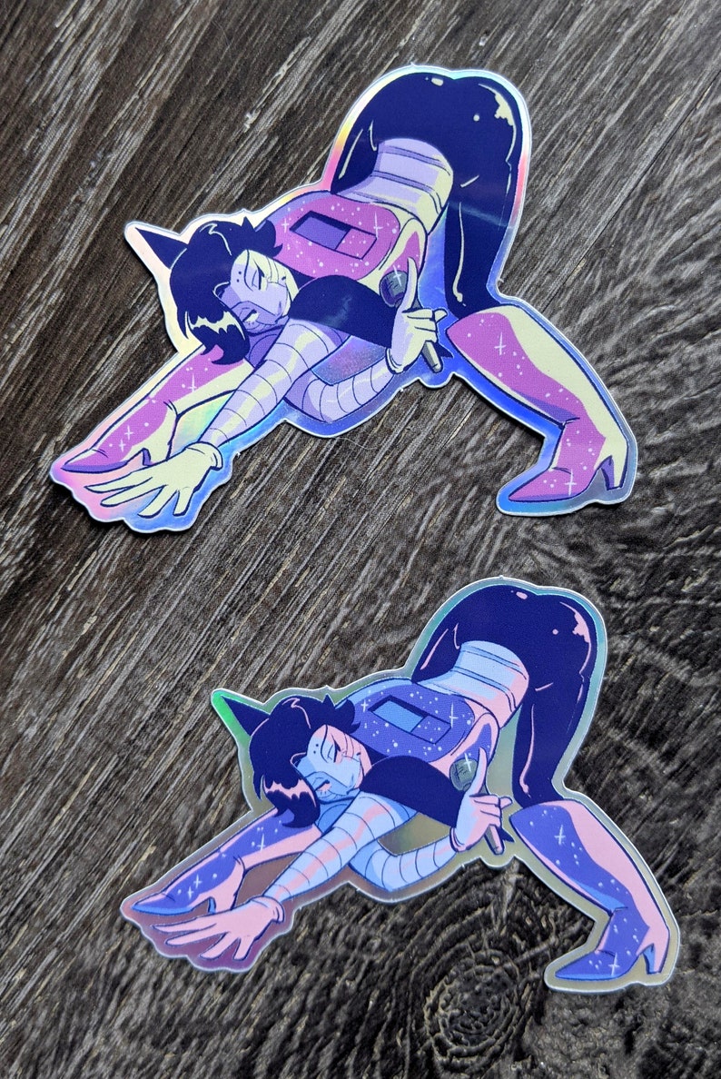 Mettaton 3 Vinyl Stickers image 2