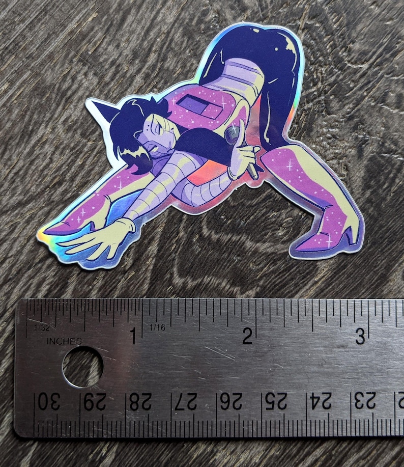 Mettaton 3 Vinyl Stickers image 4