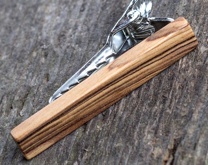 Sunny Apparel | Wood Tie Clip