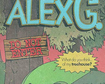 Treehouse Comic Book Print