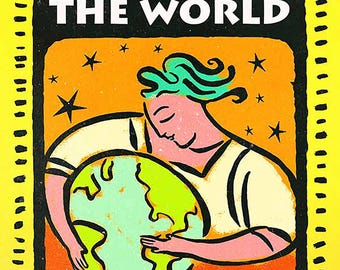 All Around the World Comic Book Print