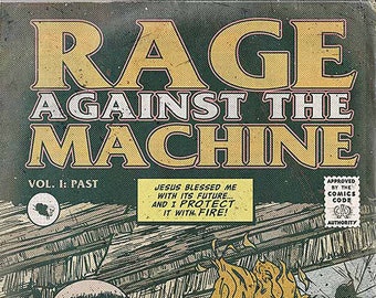 Sleep Now in the Fire Comic Book Print