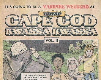 Cape Cod Kwassa Kwassa Comic Book Print