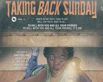 Taking Back Sunday A Decade Under the Influence Comic Book Print