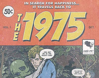 Happiness Comic Book Print