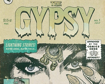 Gypsy Comic Book Print