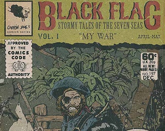 My War Comic Book Print