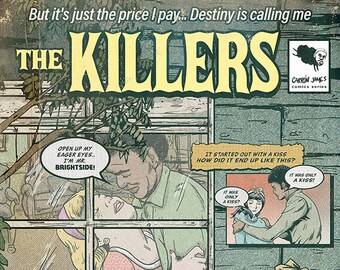 Taking Back Sunday A Decade Under the Influence Comic Book Print