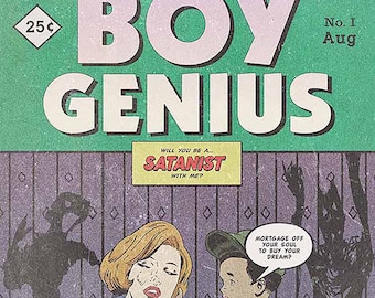 S@tanist Comic Book Print
