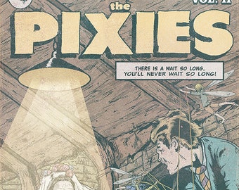 Here Comes Your Man Comic Book Print