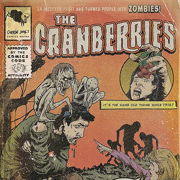Zombie Comic Book Print