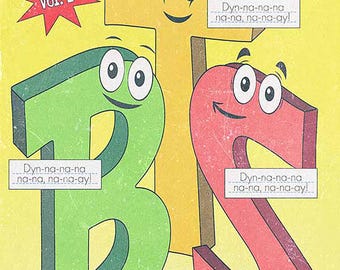 Dynamite Comic Book Print