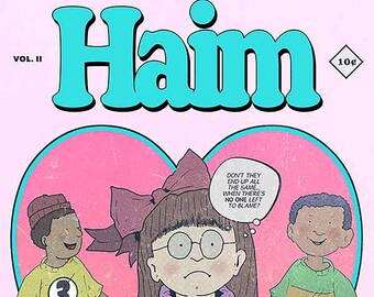 Relationships Comic Book Print