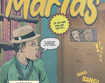 Heavy Comic Book Print