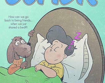 Back to Friends Comic Book Print