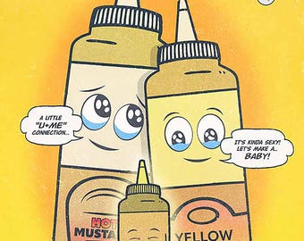Another Baby Comic Book Print