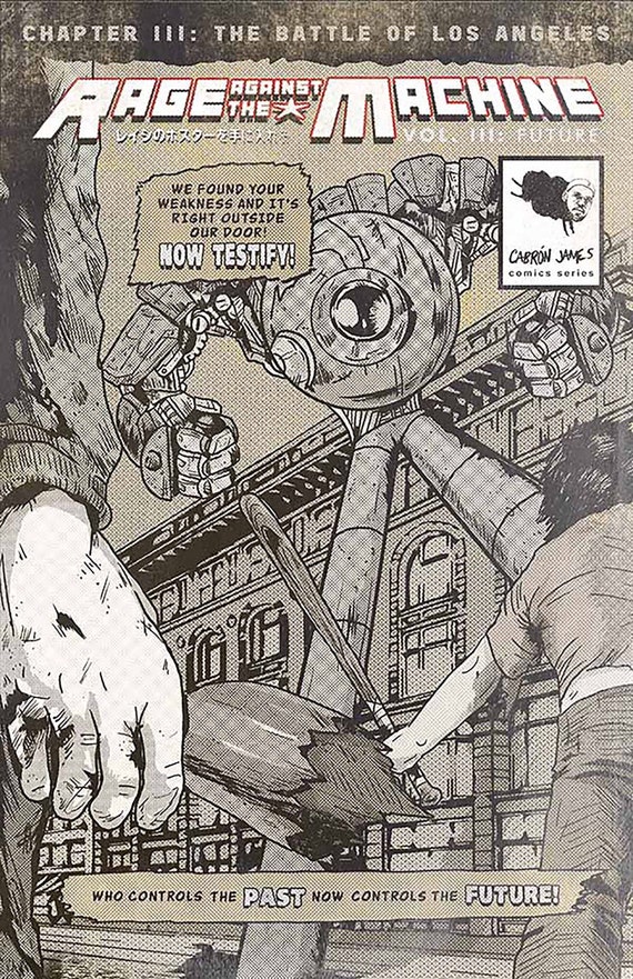 Testify Comic Book Print - Etsy Israel