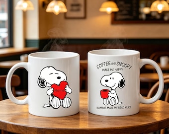 Vintage 1958 Snoopy “pedal Power” Mug by Fire-king / Anchor