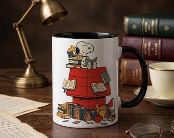 Vintage 1958 Anchor Hocking Fire King Peanuts Snoopy Coffee Mug - Etsy