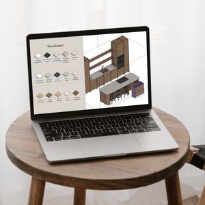 Köksbyggare för SketchUp | Designa professionella kökslayouter på minuter | 100+ komponenter och material