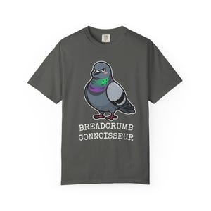 Comfort Colors® Pigeon Shirt, Breadcrumb Connoisseur Tee, Birds Arent Real Meme Gift, Sarcastic Rock Dove Shirt, Trending Tee image 1