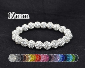 White Pave Crystal 5-Studs