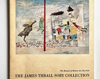 The James Thrall Soby Collection - Museum of Modern Art Catalog - Vintage Softcover Art Book