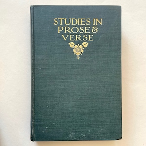 Studies in Prose & Verse - by Arthur Symons - First Edition Hardcover Book