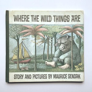Where the Wild Things Are - by Maurice Sendak - Vintage Children&#39;s Hardcover Book