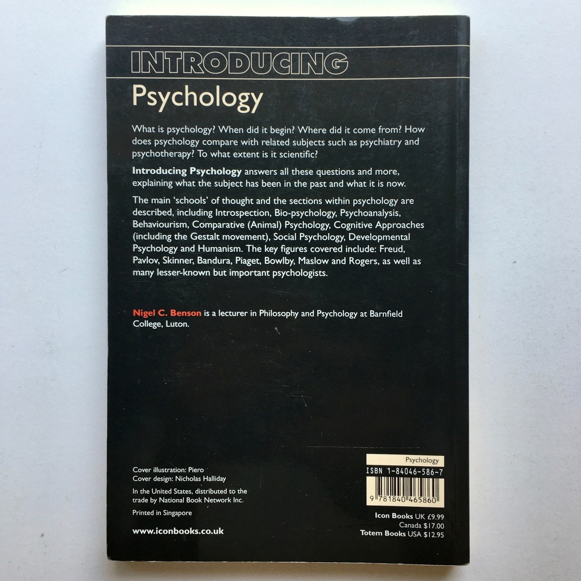 The Psychology Book by Nigel C. Benson The Psychology Book by Nigel C. Benson