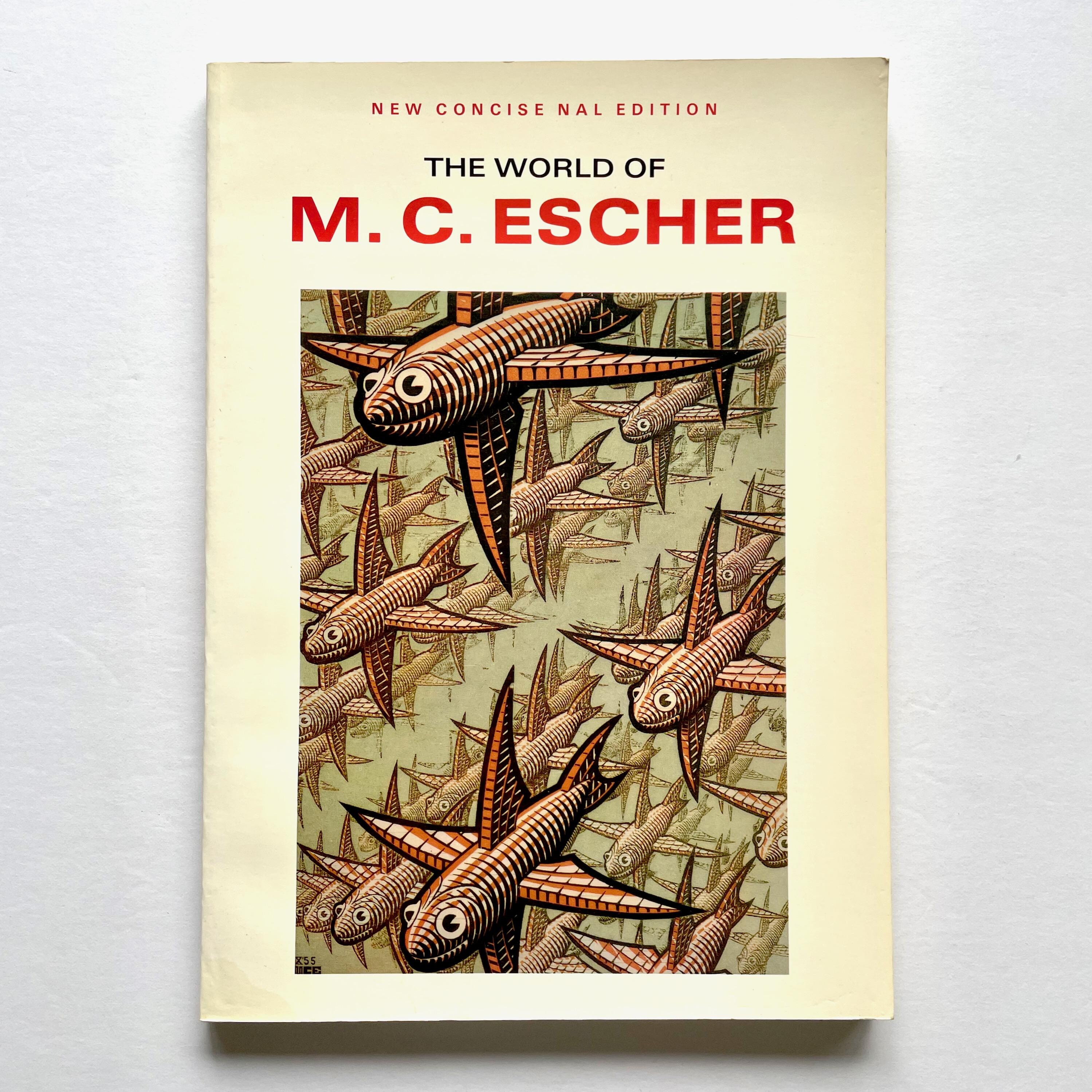 The World of M. C. Escher - by J. L. Locher - Vintage Softcover Art Book